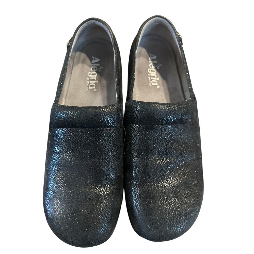 ⭐️ Women’s Alegria Keli Glitz Black Professional Comfort Shoes. Size 40 ( 9 )